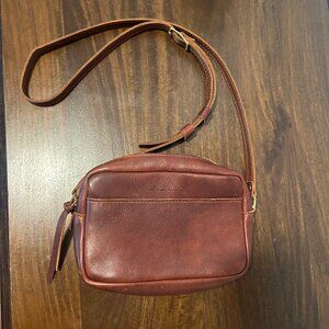 VGUC Portland Leather Goods Toaster Bag, Nutmeg